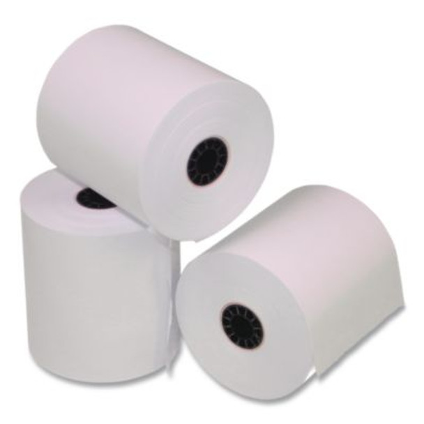 Phenol-Free Thermal Pos Paper Rolls, 2.25" x 85 Ft, White, 50 Rolls/Carton