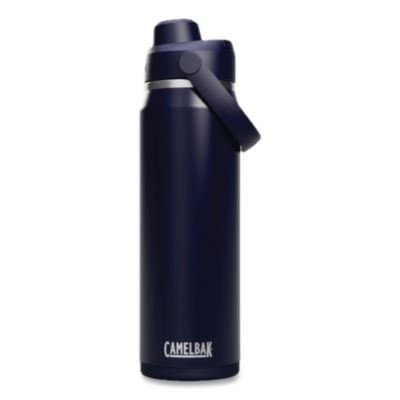 Hrive Chug Vacuum Insulated Stainless Steel Water Bottle, 25 Oz, Navy