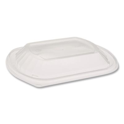 Clearview Mealmaster Rectangle Container Dome, 8.12 x 6.5 x 1, Clear, 252/Carton