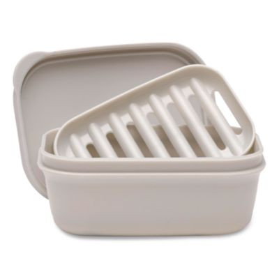 Travel Soap Box, Light Gray