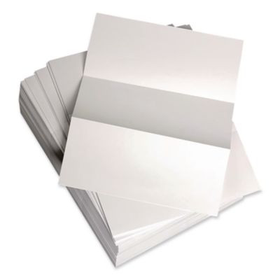 Perforated Laser Cut Sheets With Colorlok, 92 Bright, Perforated Every 3.67", 20 Lb Bond Weight, 8.5 x 11, White, 500/Ream