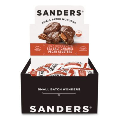 Small Batch Wonders Snack-Size Sea Salt Caramel Pecan Cluster, 48 Pieces, 24 Oz Box