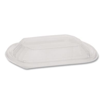 Clearview Mealmaster Lid With Fog Gard Coating, 8.13 x 6.5 x 1, Clear, 252/Carton