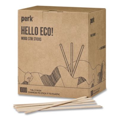 Wood Stirrer, 7", 1,000/Pack