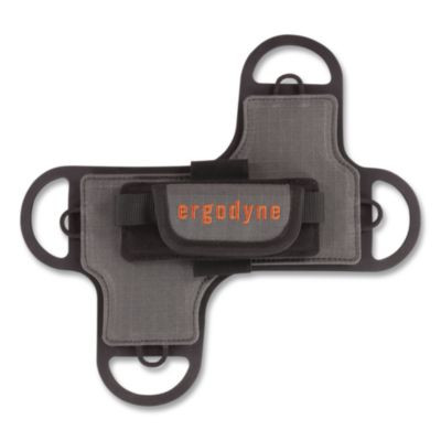 Squids 5549 Tablet Holder With Detachable Shoulder Strap, Fits Devices 9" To 12", 10.5" x 0.5" x 10", Gray