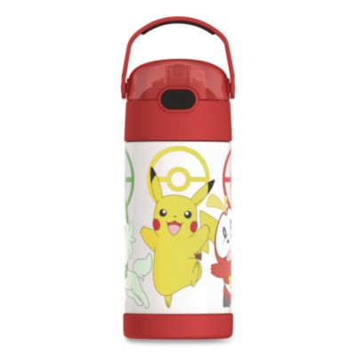 Funtainer Pokemon Stainless Steel Vacuum Insulated Water Bottle, 12 Oz, Multicolor