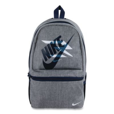 Dual Logo Laptop Compatible Backpack, Fits Devices Up To 16", 14 x 6 x 17.5, Gray/Black