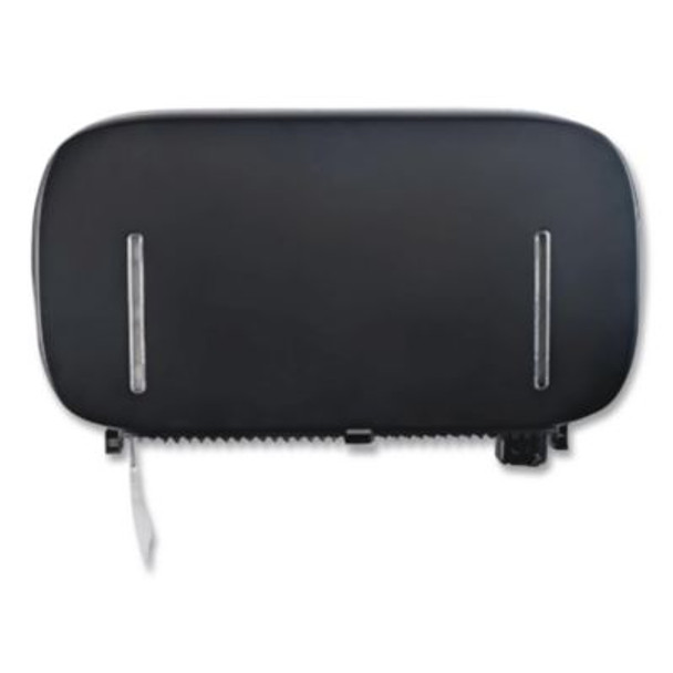 Twin Jbt Tissue Dispenser, 11.6 x 4.84 x 19.95, Black