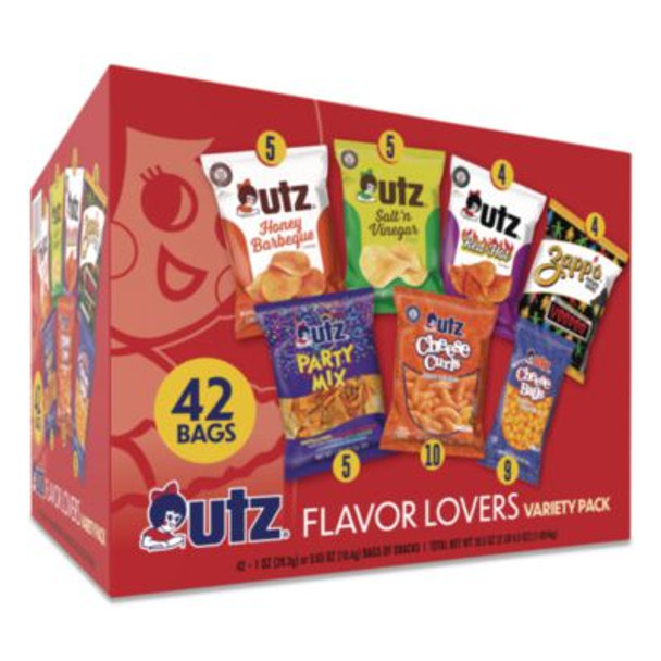 Flavor Lovers Variety Pack, Assorted Flavors, 42/Carton