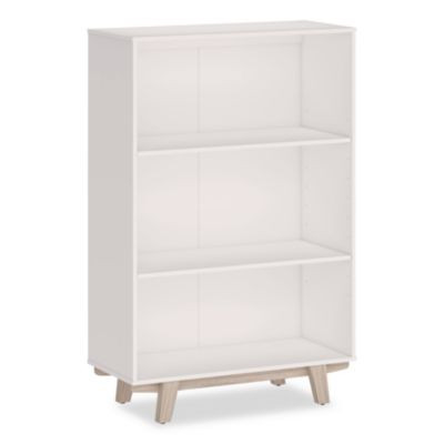 Whitney Bookcase, Three Shelves, 31.75w x 14d x 48.25h, White