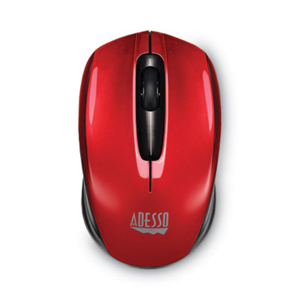 Imouse S50 Wireless Mini Mouse, 2.4 Ghz Frequency/33 Ft Wireless Range, Left/Right Hand Use, Red
