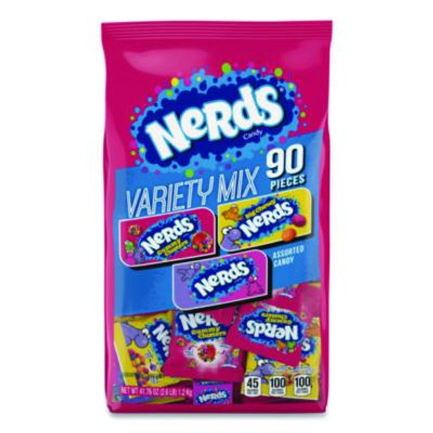 Variety Mix, 90 Pieces, Assorted Flavors, 2.6 Lb Bag
