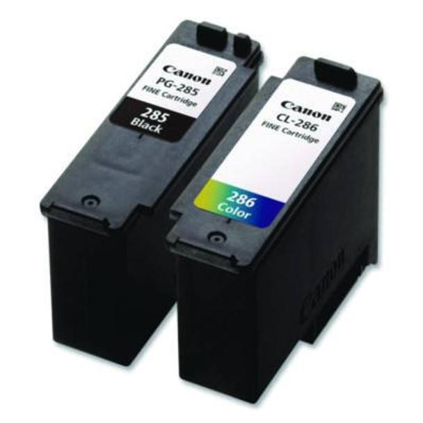 6197C004 (Pg-285/Cl-286) Ink, Black/Tri-Color