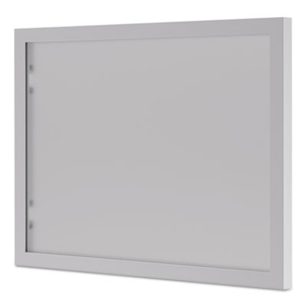 Bl Series Hutch Doors, Glass, 13.25w X 17.38h, Silver/Frosted