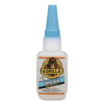 Super Glue, 0.53 Oz Bottle, Dries Clear