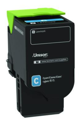 24B7158 Toner, 6,000 Page-Yield, Cyan