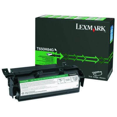 T650h84g Toner, 25,000 Page-Yield, Black