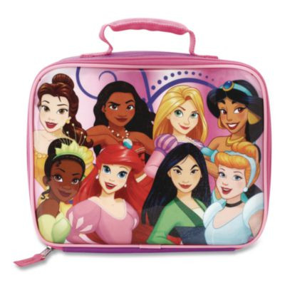 Kids Insulated Lunch Tote, Disney Princesses Theme, Multicolor