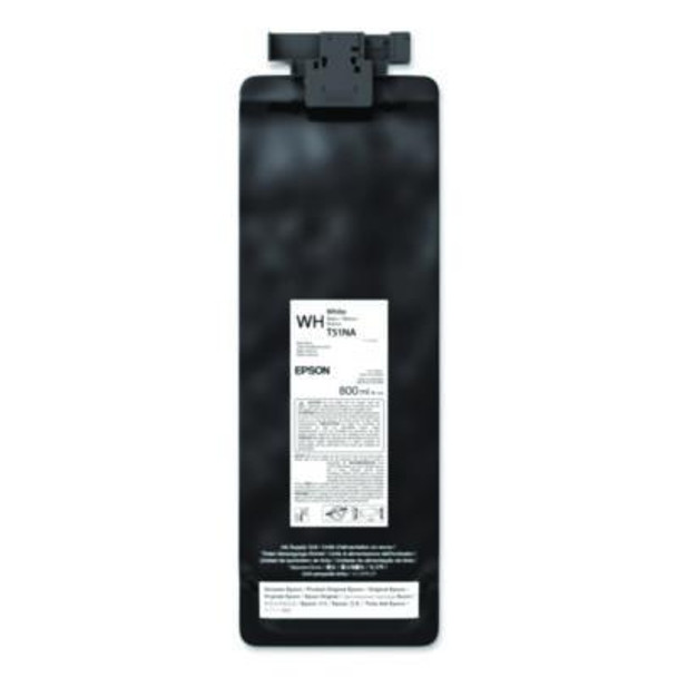 T51Na20 (T51N) Ultrachrome Gs3 Eco-Solvent Ink, 800 Ml, White