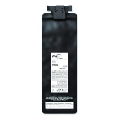T51Na20 (T51N) Ultrachrome Gs3 Eco-Solvent Ink, 800 Ml, White