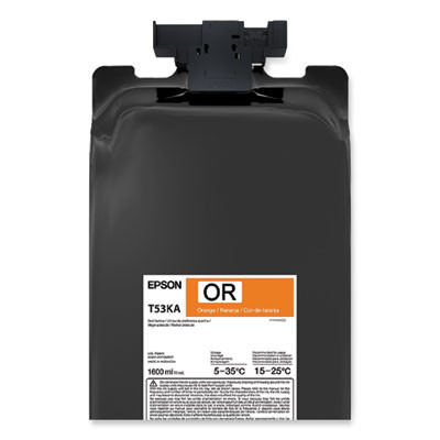 T53Ka20 (T53K) Ultrachrome Ds Ink, Orange, 2/Pack