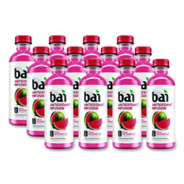 Antioxidant Infused Beverage, Kula Watermelon 18 Oz Bottle, 12/Carton