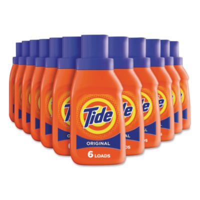 He Liquid Laundry Detergent, Tide Original Scent, 10 Oz Bottle, 12/Carton