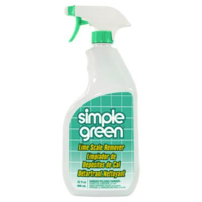 Lime Scale Remover, Wintergreen, 32 Oz Spray Bottle, 12/Carton