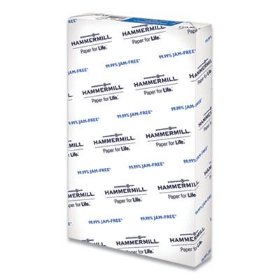Copy Plus Print Paper, 92 Bright, 20 Lb Bond Weight, 8.5 x 14, White, 500/Ream