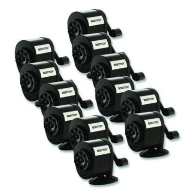 Manual Pencil Sharpener, 2.68 x 4.33 x 5.43, Black, 12/Carton