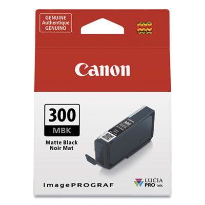 4192c002 (Pfi-300) Ink, Matte Black