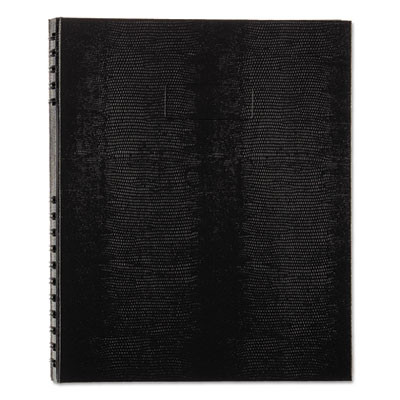 Notepro Notebook, 1-Subject, Medium/College Rule, Black Cover, (150) 11 x 8.5 Sheets