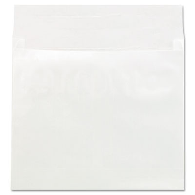 Deluxe Tyvek Expansion Envelopes, Open-Side, 4" Capacity, #15 1/2, Square Flap, Self-Adhesive Closure, 12 x 16, White, 50/Ct