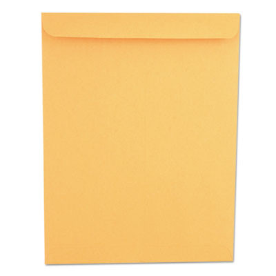 Catalog Envelope, 28 Lb Bond Weight Kraft, #13 1/2, Square Flap, Gummed Closure, 10 x 13, Brown Kraft, 250/Box
