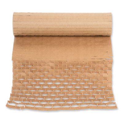 Cushion Lock Protective Wrap, 12" x 30 Ft, Brown