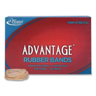 Advantage Multi-Purpose Rubber Band, Size 14, Natural Crepe, 1 Lb Box, 2,250/Box