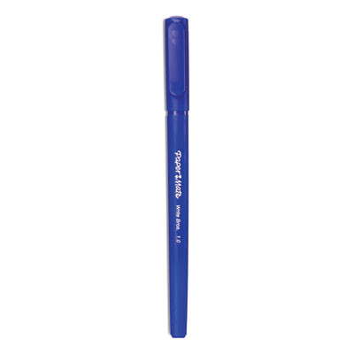 Write Bros. Ballpoint Pen Value Pack, Stick, Medium 1 Mm, Blue Ink, Blue Barrel, 60/Pack