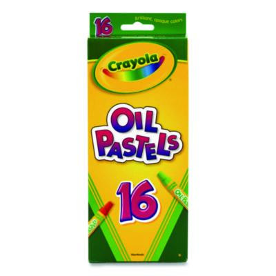 Oil Pastels,16 Assorted Colors, 16/Pack