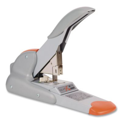 Duax Heavy-Duty Stapler, 20 To 170 Sheet Capacity, Silver/Orange