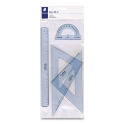 College Combination Set, Plastic, Transparent Smoke