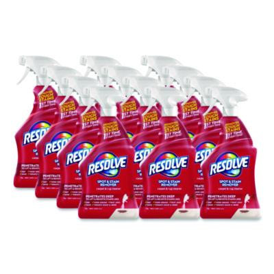 Triple Oxi Advanced Trigger Carpet Cleaner, Fresh Linen, 22 Oz Spray Bottle, 12/Carton