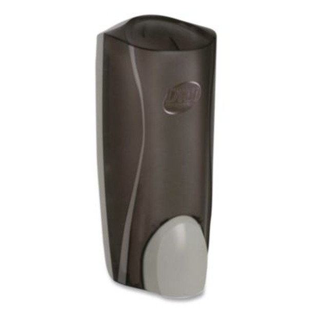 1 Liter Manual Liquid Dispenser, 1 L. 5.1 x 4 x 12.3, Translucent Smoke
