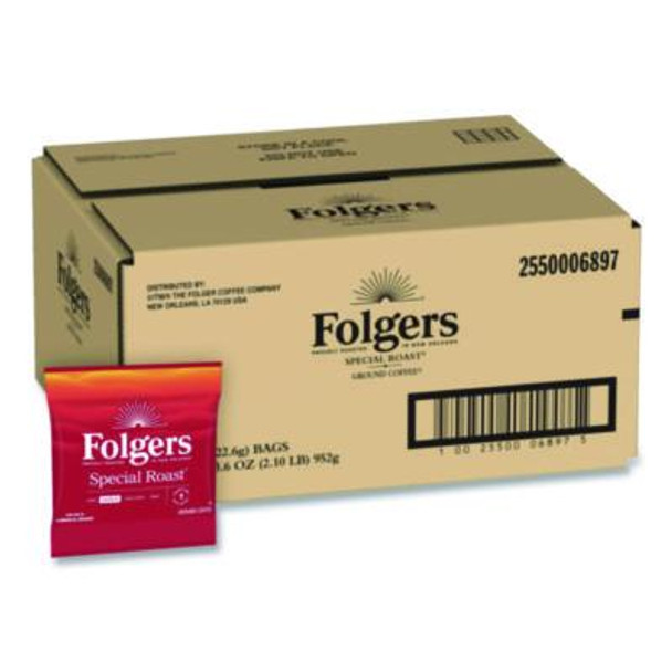 Special Roast Ground Coffee Fraction Pack, 0.8 Oz, 42/Carton