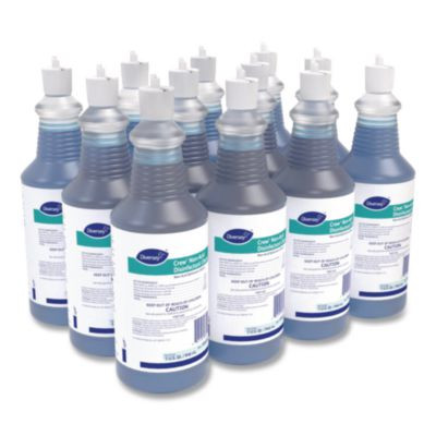 Crew Neutral Non-Acid Bowl And Bathroom Disinfectant, Fresh Scent, 32 Oz Squeeze Bottle, 12/Carton