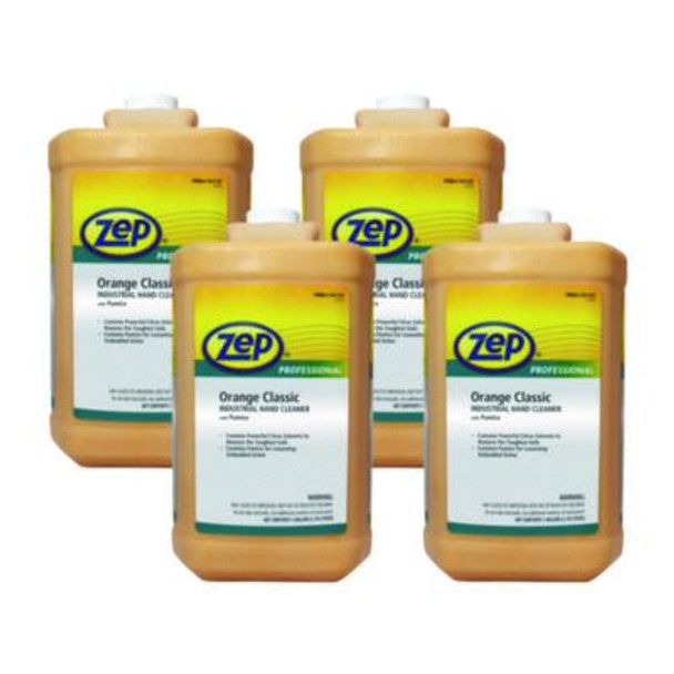 Industrial Hand Cleaner, Orange Scent, 1 Gal, 4/Carton