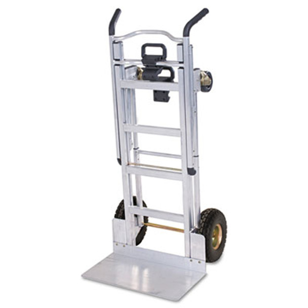 3-In-1 Convertible Hand Truck, 800 Lb To 1,000 Lb Capacity, 21.06 x 21.85 x 48.03, Aluminum