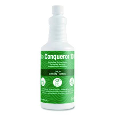 Bio Conqueror 105 Enzymatic Odor Counteractant Concentrate, Citrus, 32 Oz Bottle, 12/Carton