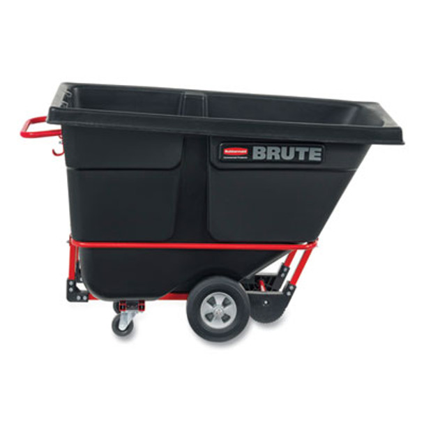 0.5 Cu Yd Brute Rotomolded Tilt Truck, 850 Lb Capacity, Black