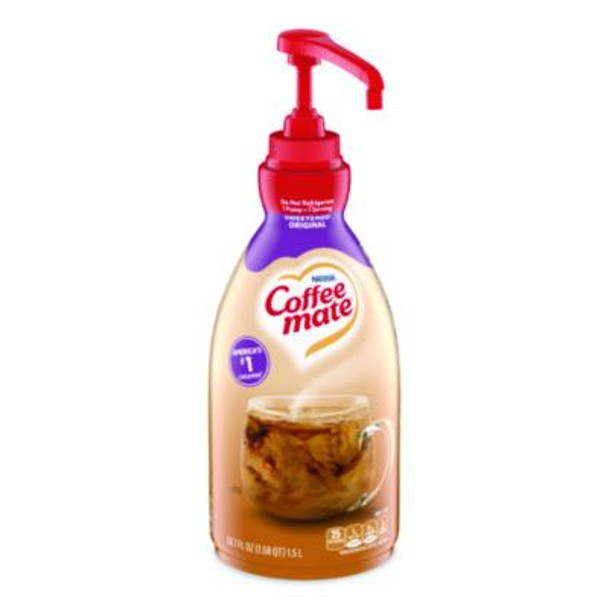 Liquid Coffee Creamer, Sweetened Original, 1.5 L Pump Bottle