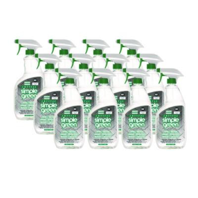 Crystal Industrial Cleaner/Degreaser, 24 Oz Spray Bottle, 12/Carton
